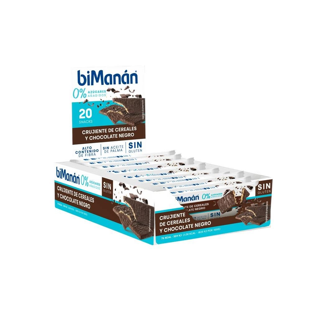 Bimanan Expo/Bk Barrita Cruj Choco Negro 17G 20 U