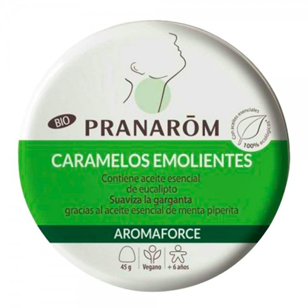 Pranarom Aromaforce Expo Caramelos Emolientes Miel+Limon...