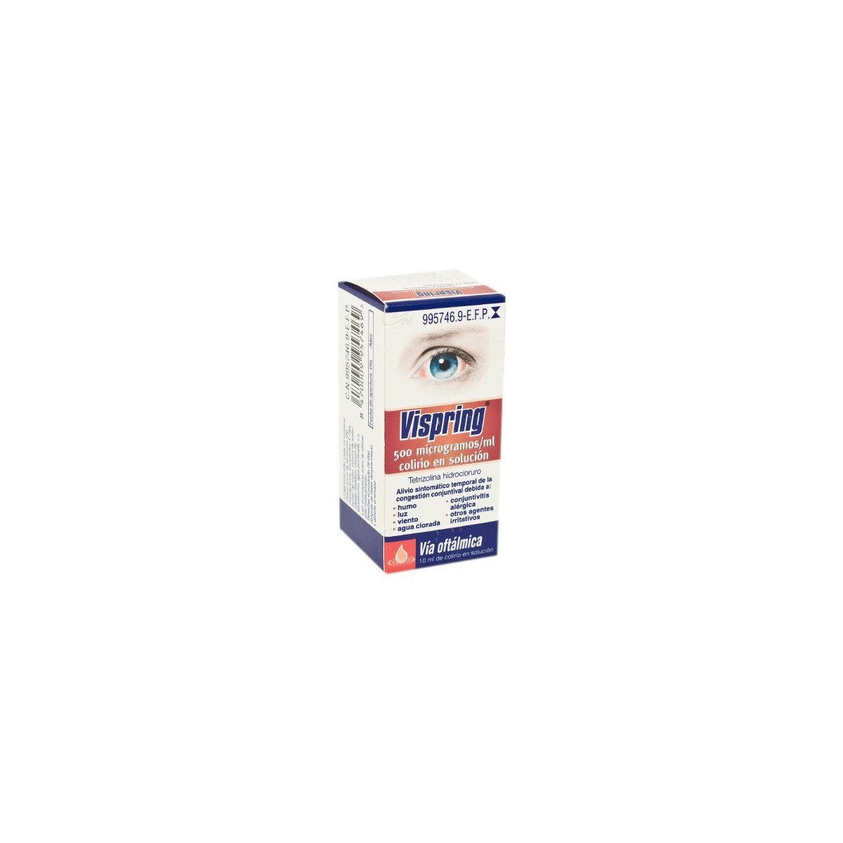 VISPRING 500 microgramos/ml COLIRIO EN...