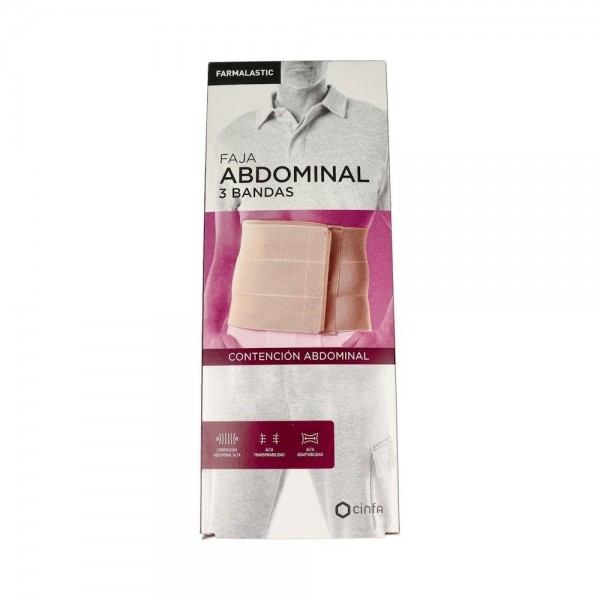 Cinfa Faja Abdominal 3 Bandas Tg