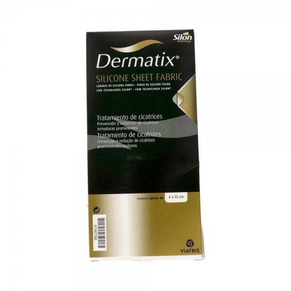 Dermatix Lamina Silicona Fabric 4X13 1 Unid
