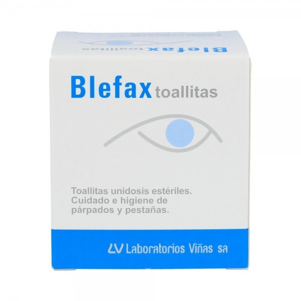 Blefax 20 Toallitas 2,5 Ml