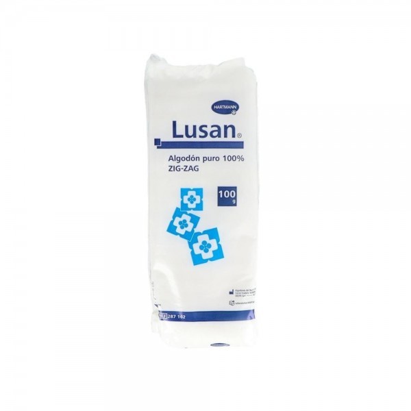 Algodon Lusan Zig-Zac Puro 100 Gr