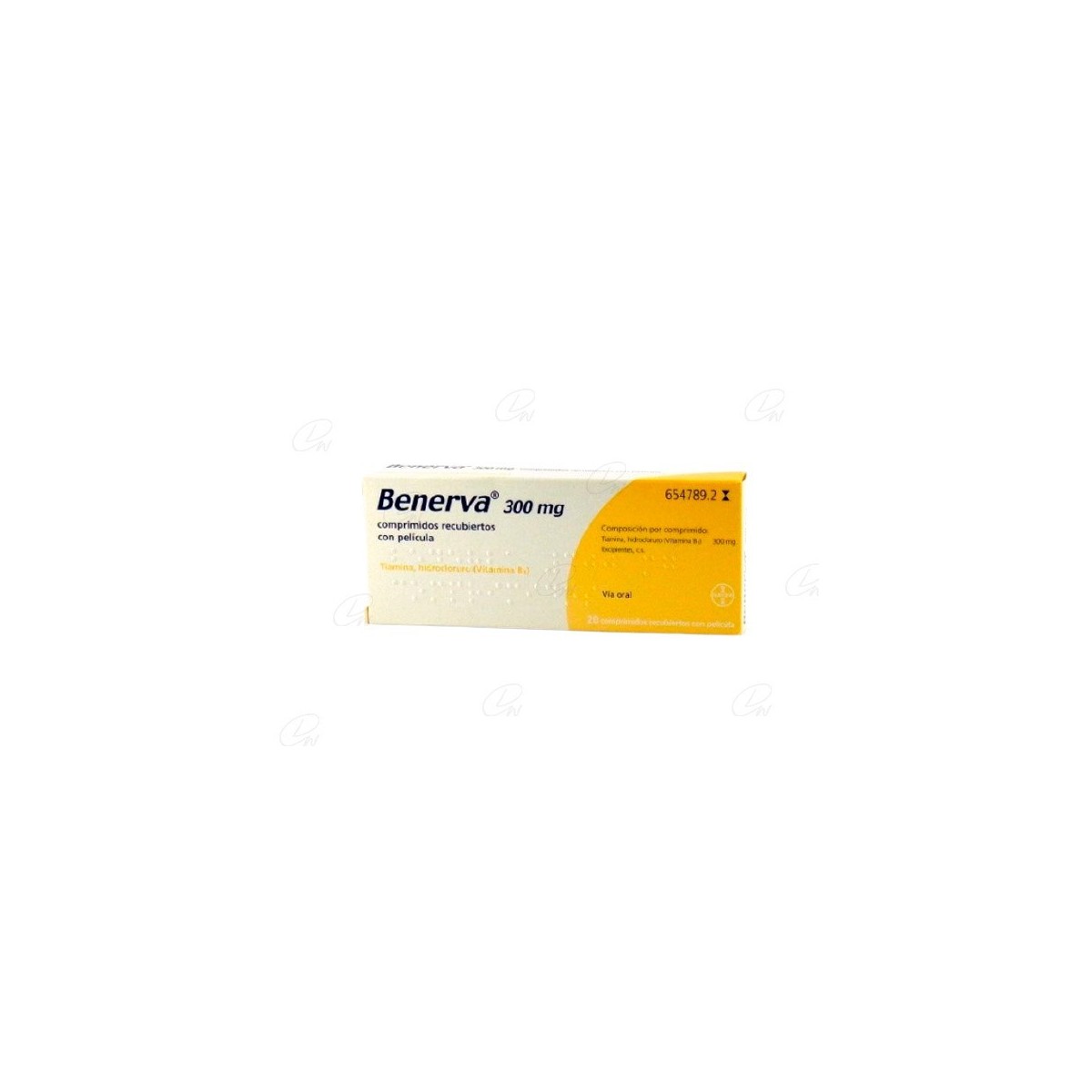 BENERVA 300 mg COMPRIMIDOS RECUBIERTOS CON...