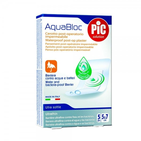 Aquabloc Antibact Est 5X7 Cm 5 Uds