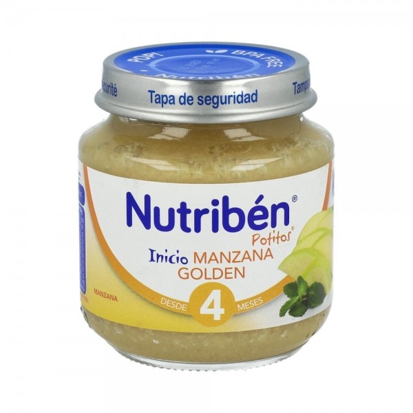 Nutriben Inicio Manzana Golden 130 G