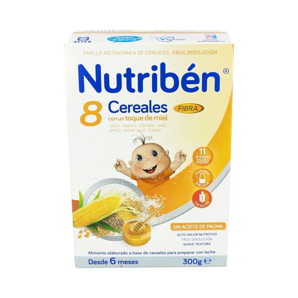 Nutriben 8 Cereales Miel Fibra 300 G