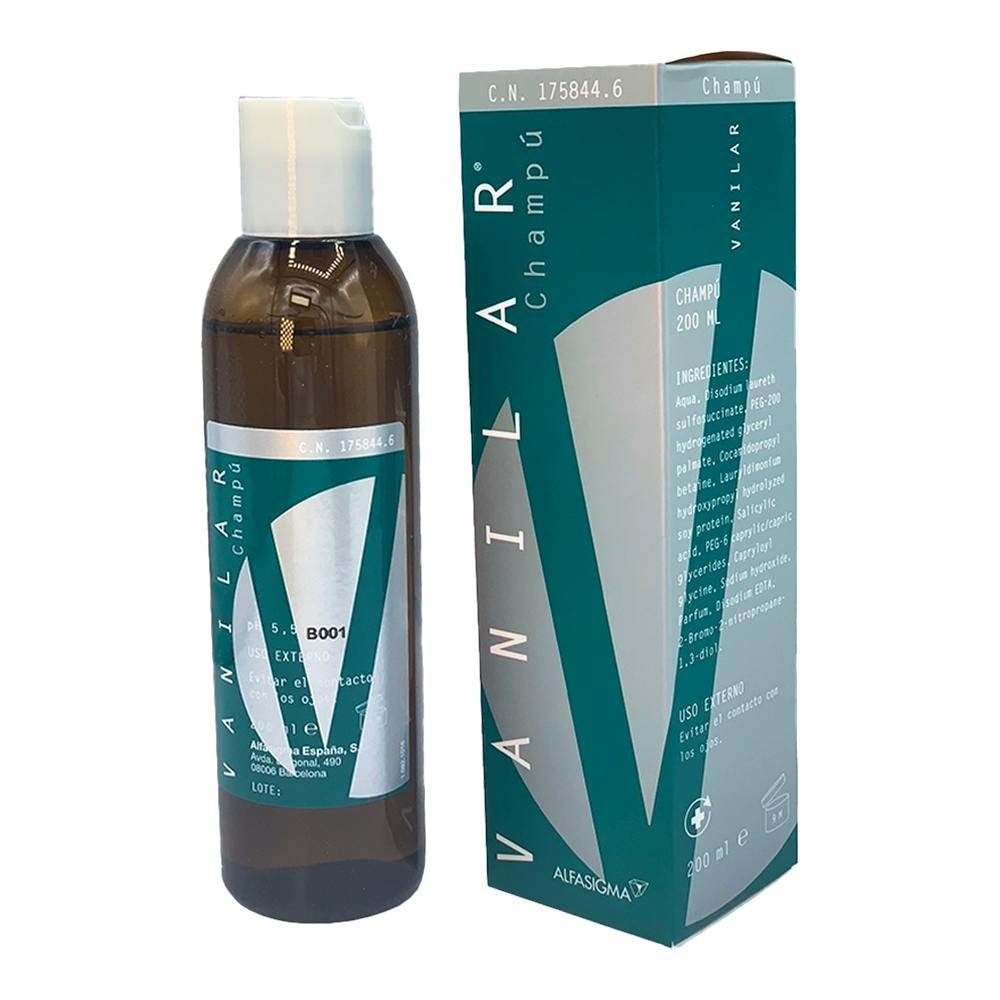 VANILAR champú 200 ml