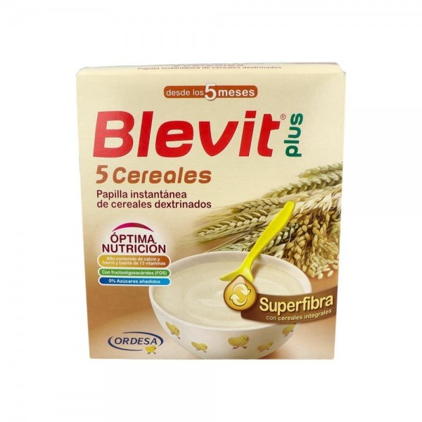 Blevit Plus Superfibra 5 Cereales 600 G