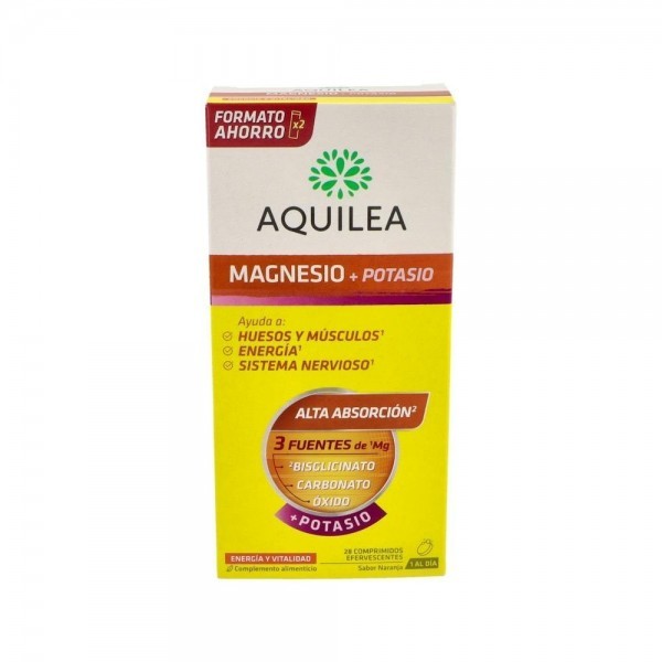 Aquilea Magnesio+ Potasio Duplo 28 Comp Eferv