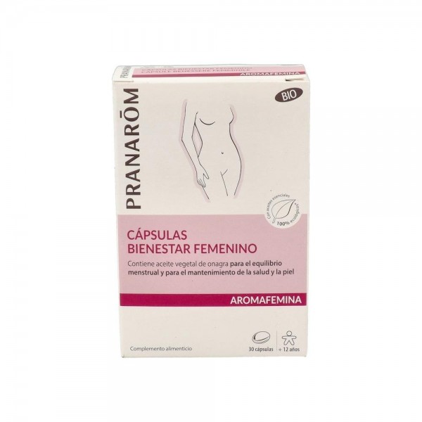 Pranarom Aromafemina Bienestar Femen Onagra Bio 30 Caps