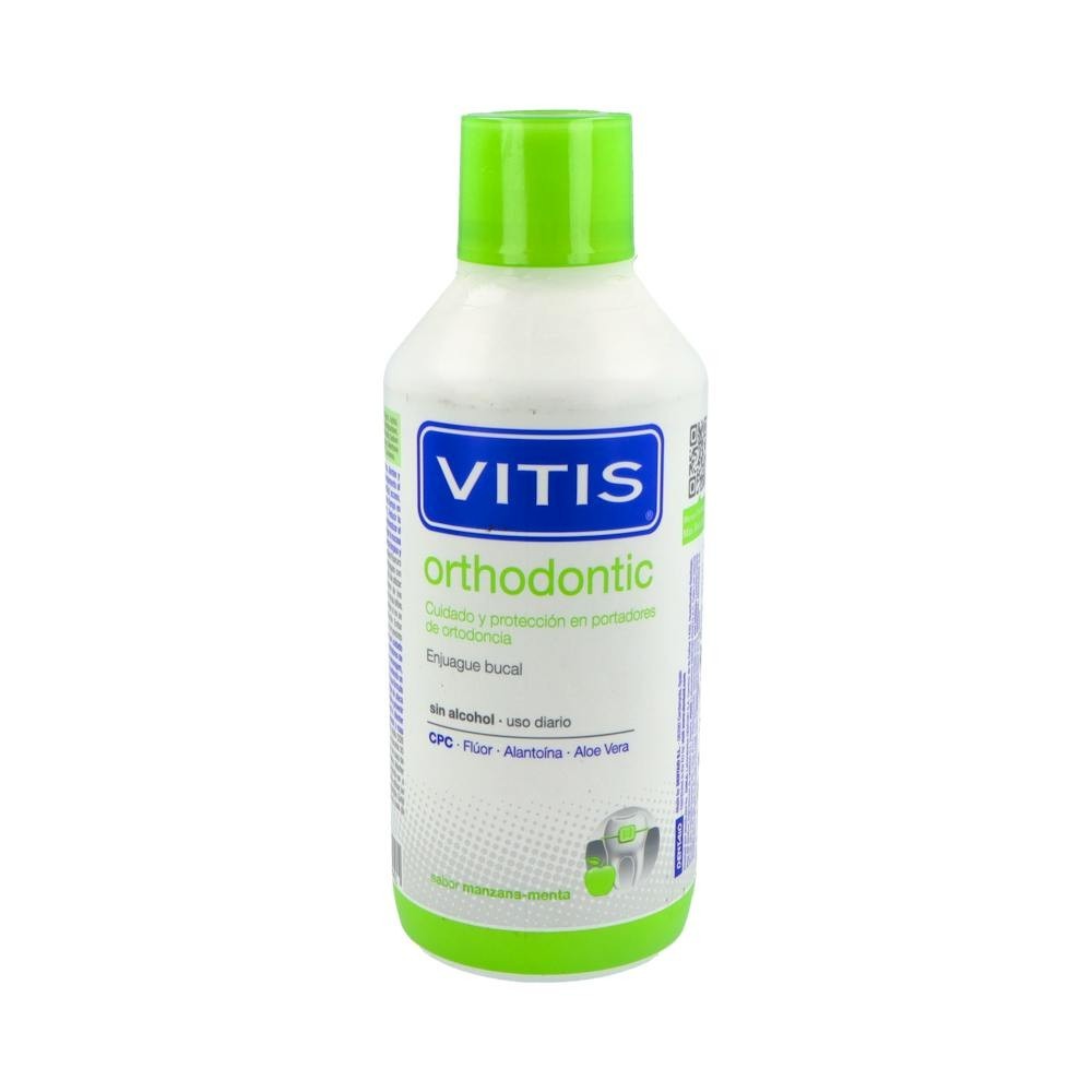 Vitis Orthodontic Colutorio 500 Ml Manzana/Menta