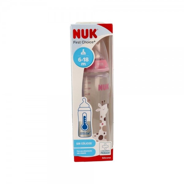 Biberon Nuk Fc+ Pp Silicona 2Xl 360 Ml