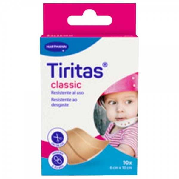 Tiritas Classic 6x10cm continuas 10 uds
