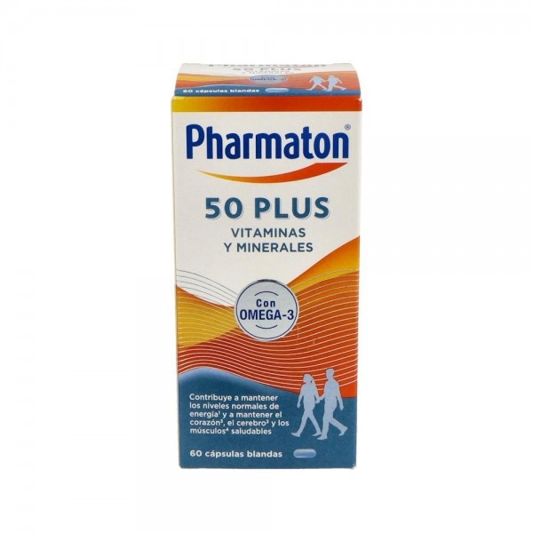 Pharmaton 50 Plus 60 Caps