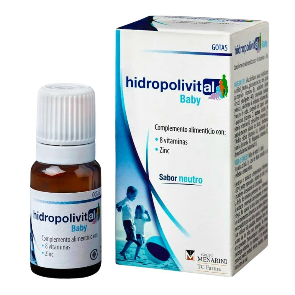 Hidropolivital Baby Gotas 10 Ml