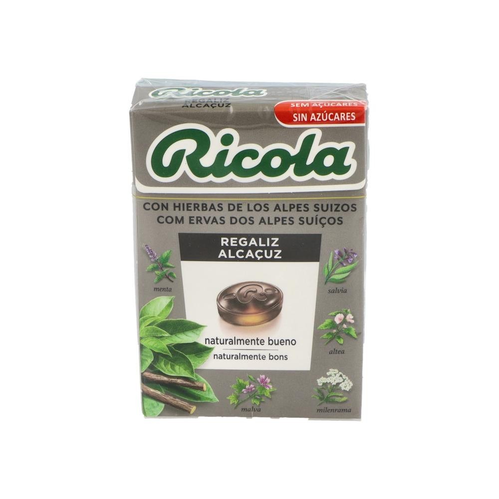 Ricola Caram S/A Regaliz 50 G