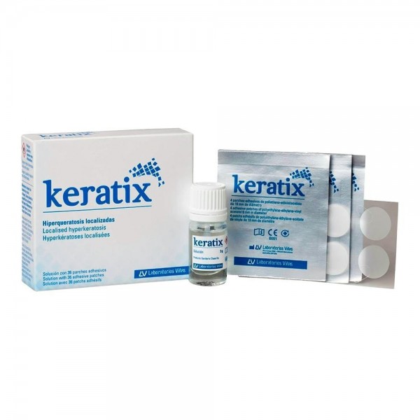 Keratix Solución + 36 Parches 19Mm (3Gr)