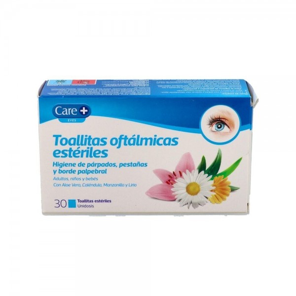 Care+ Toallitas Oftalm.Stada Est 30 Uds