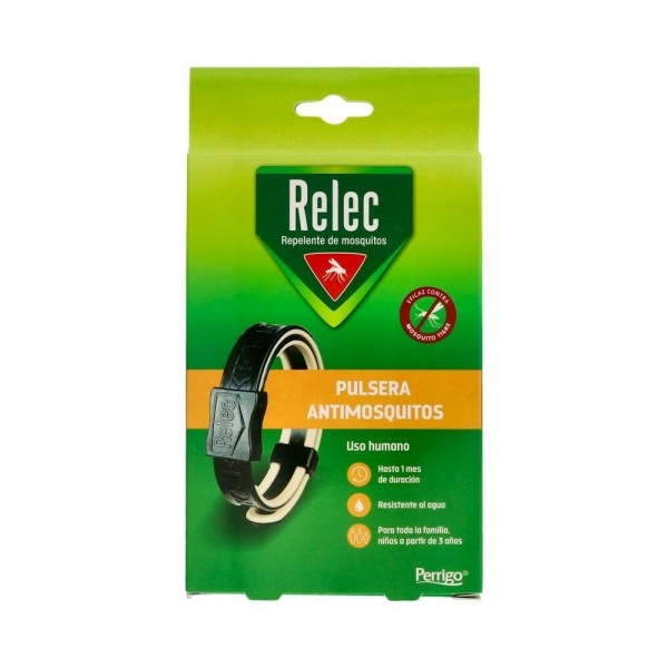 Relec Pulsera Mosq Negra Ad