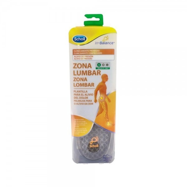 Plantilla Scholl Lumbar T/S 37-39,5 2 Un