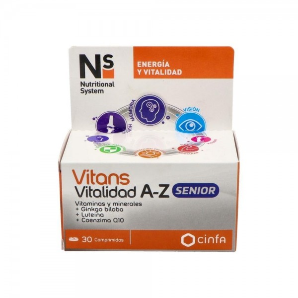 Ns Vitans Vitalidad A-Z Senior 30C