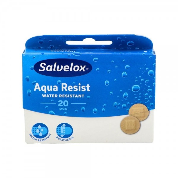 Salvelox Tiritas Aqua Plast Res Redond 20 U