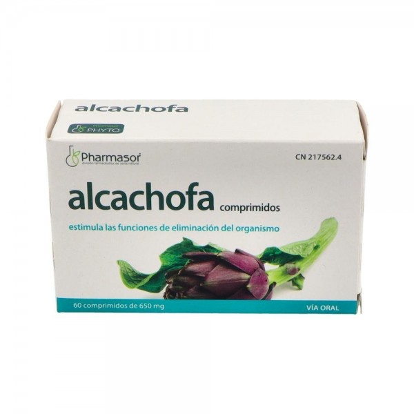 Pharmasor Alcachofa 500 Mg 60 Comp