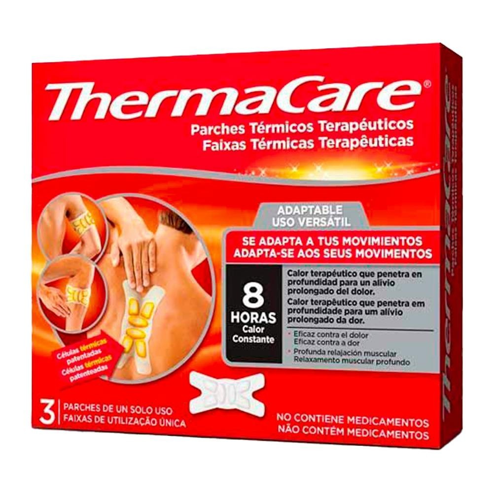 Thermacare Parche Termico Adaptable 3 U