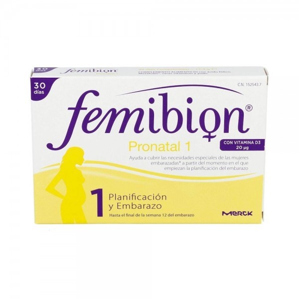Femibion Pronatal 1 30 Comp