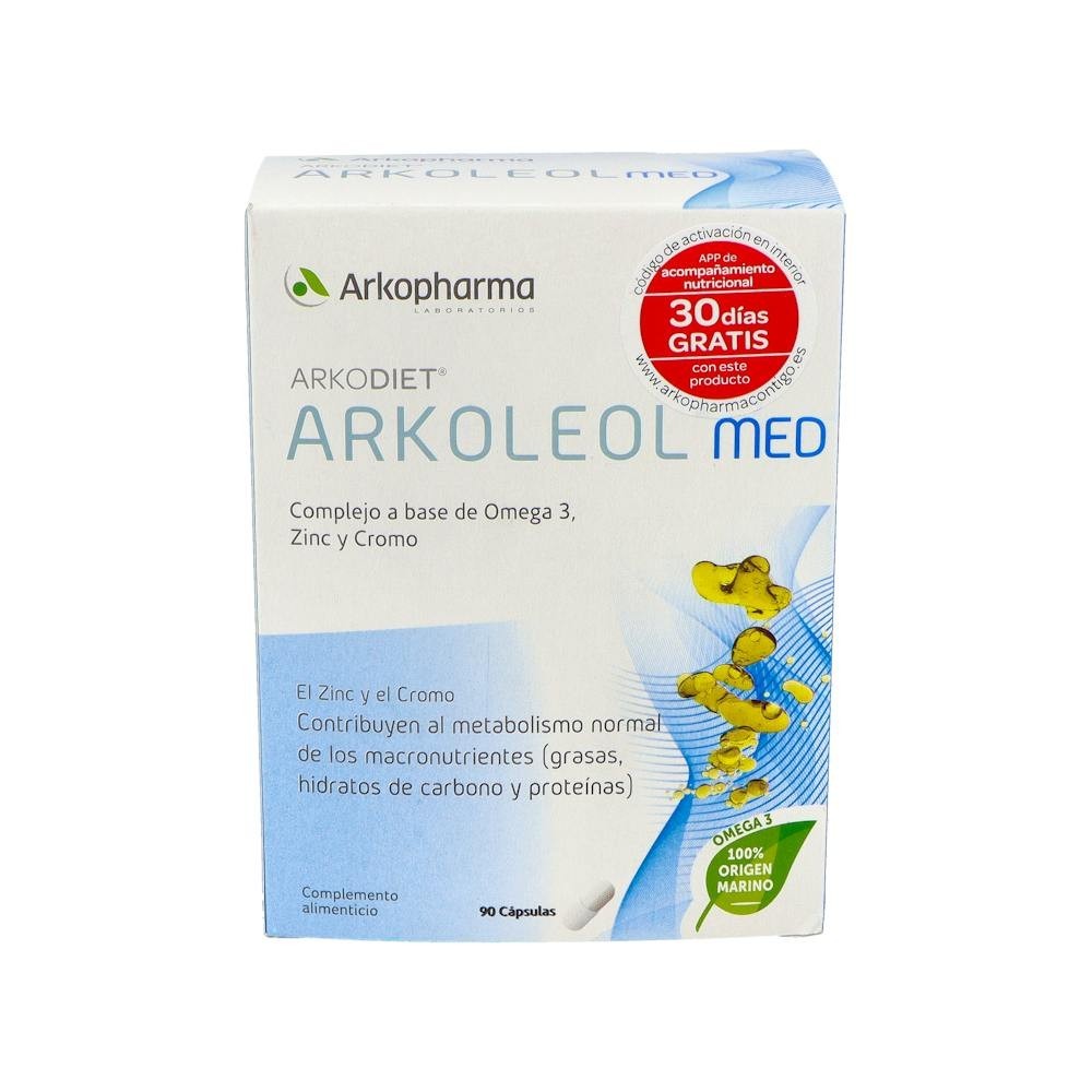 Arkodiet Arkoleol Metaboliza Grasas 90 Caps
