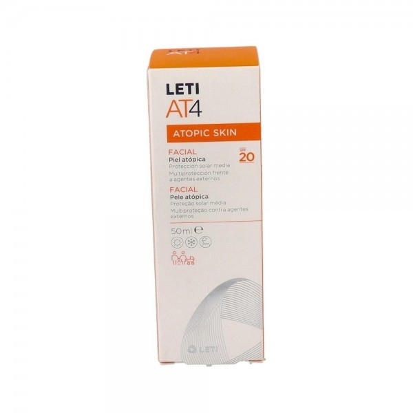 Leti At4 Crema Facial Spf 20 50 Ml
