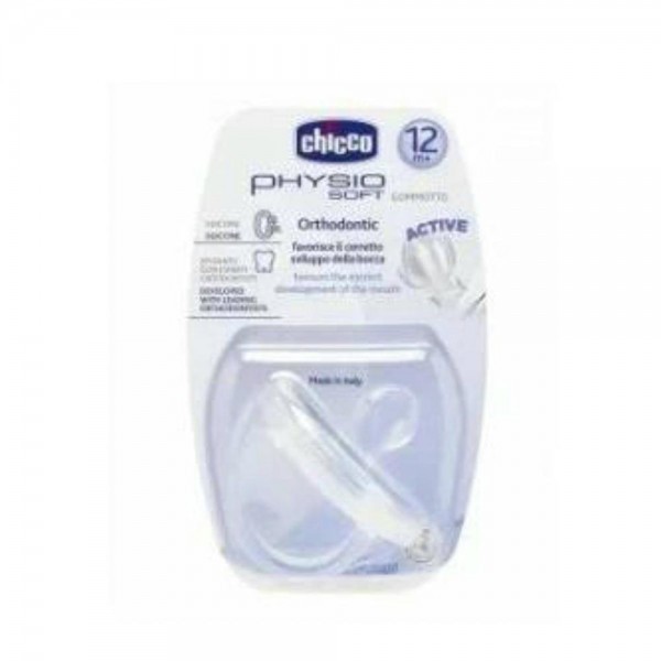 Chupete Chicco Physio Soft Todo Sili Anat +12 M 1 Un