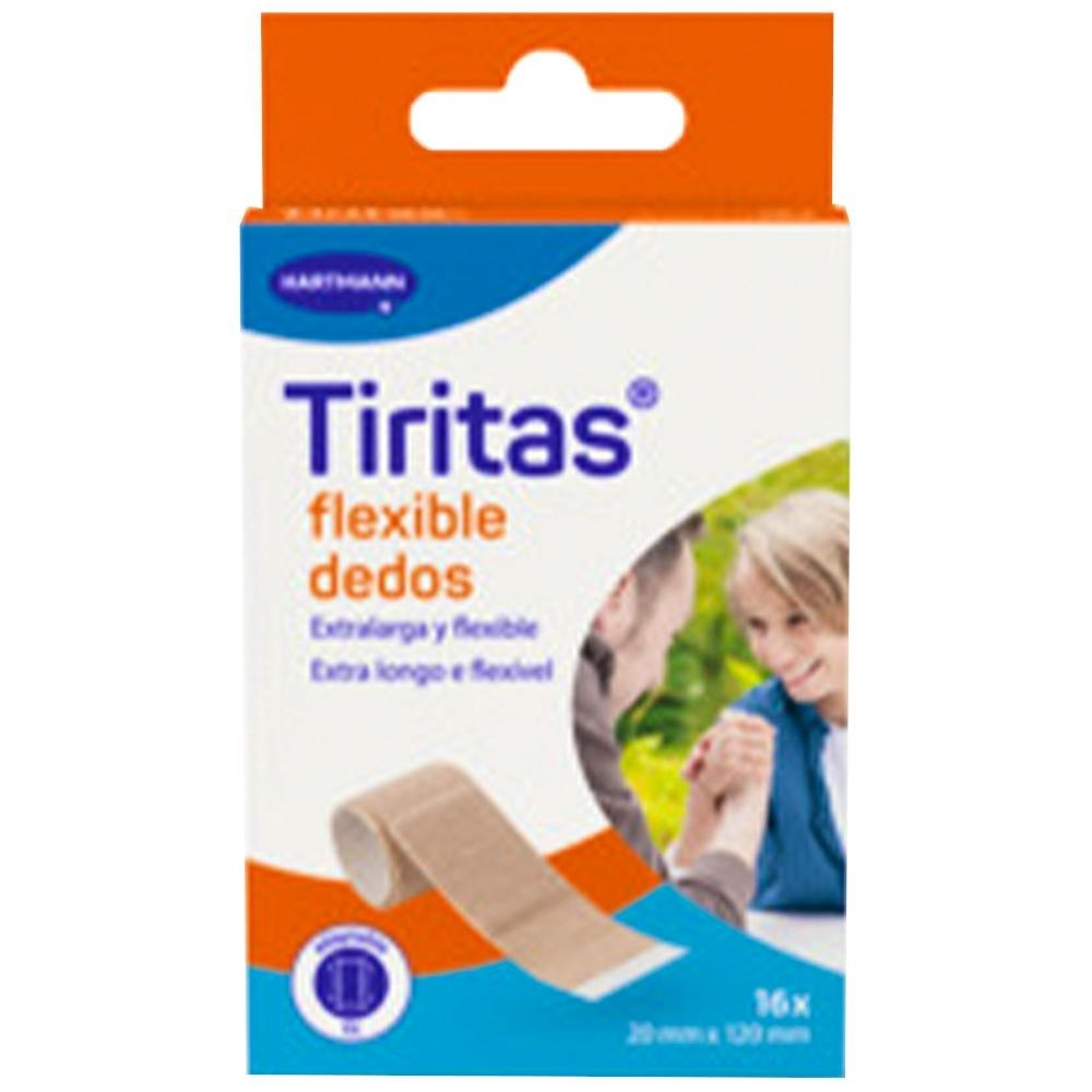 Tiritas Flexible dedos 20x120mm 16 uds.