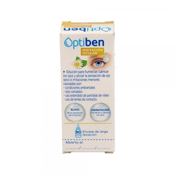 Optiben Ojos Irritados Frasco 15 Ml