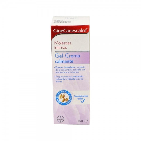 Ginecanescalm Gel Crema Calmante 15G