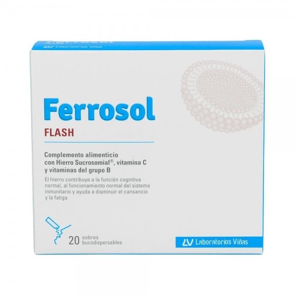 Ferrosol Flash 20 Sobres Bucodisp