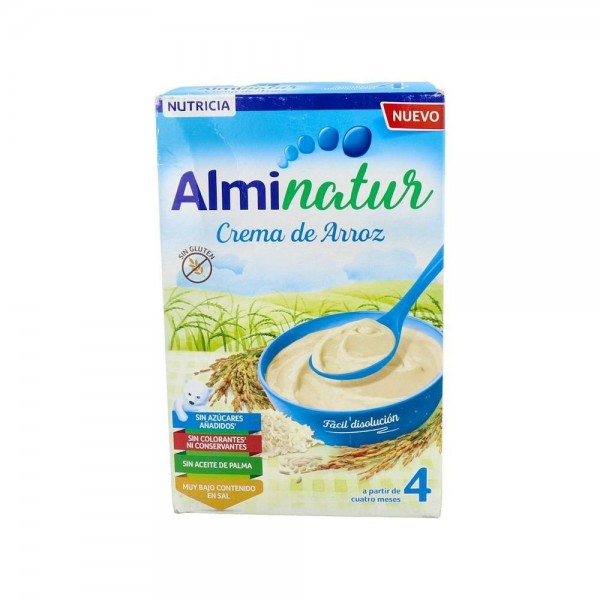 ALMINATUR CREMA ARROZ 250 G