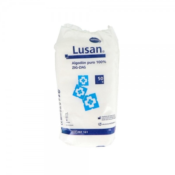 Algodon Lusan Zig-Zag Puro 50 Gr