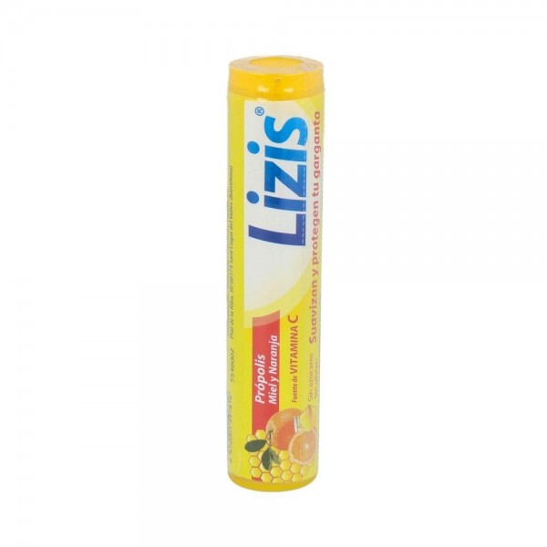 Lizis Caram Propolis Miel Nara Vit C 1Tubo