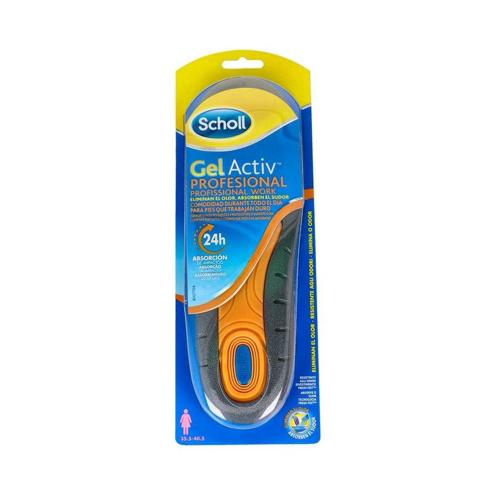 Plantillas Scholl Gel Activ Prof. Mujer
