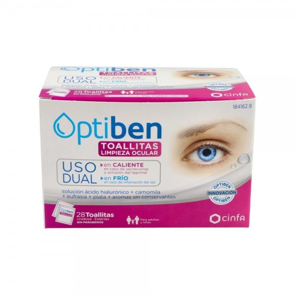 Optiben Toallitas Uso Dual 28 Toallitas