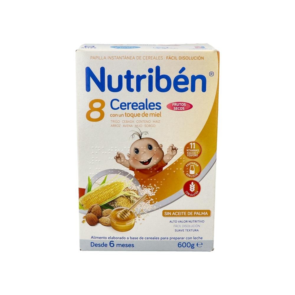 Nutriben 8 Cereales Miel Frutos Secos 600 G