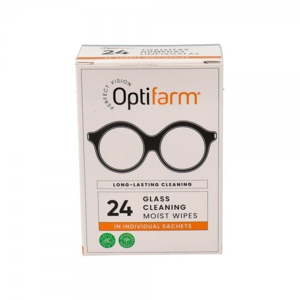 Limpiagafas Optifarm Toallitas 24U