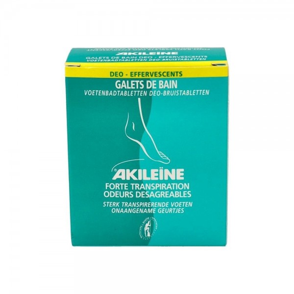 Akileine Pastillas Deo Efervescentes De Baño 7 Comp