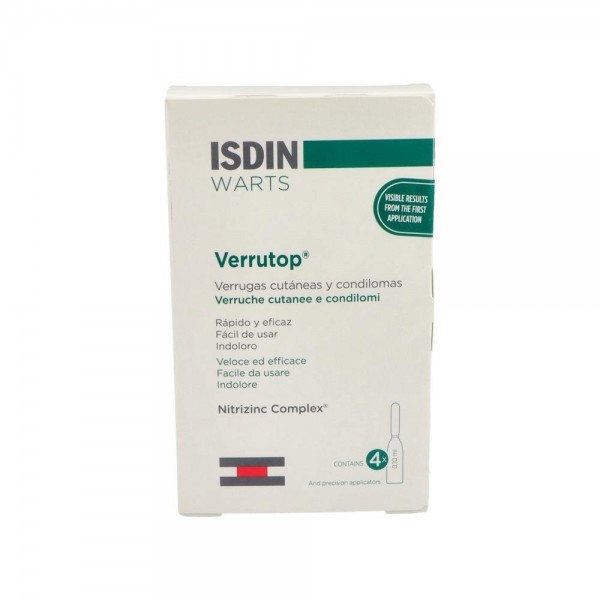 Verrutop Isdin Warts 0,10 Microl 4 Unid
