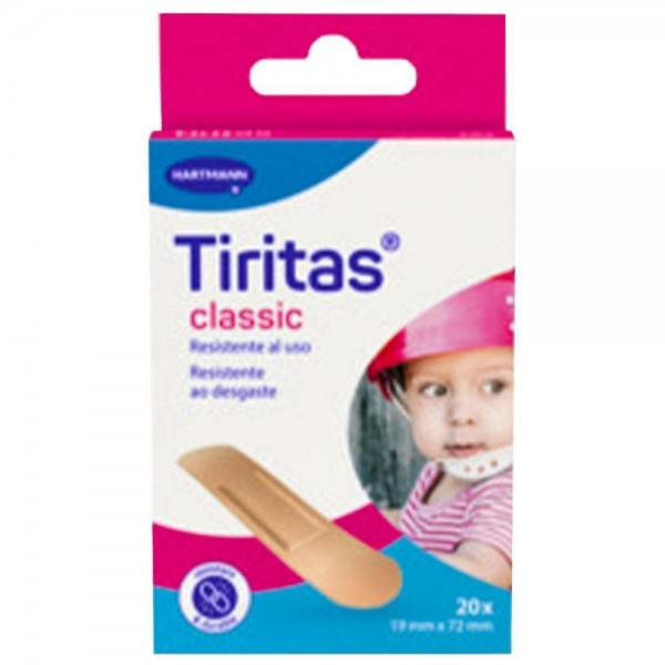 Tiritas Classic 19x72mm 20 uds