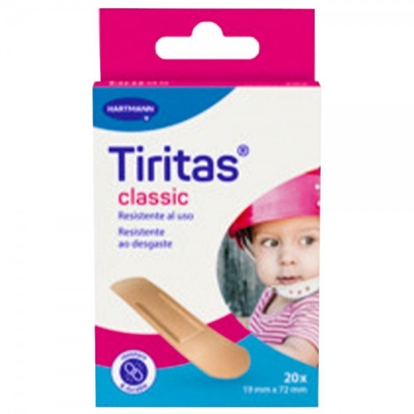 Tiritas Classic 19x72mm 20 uds