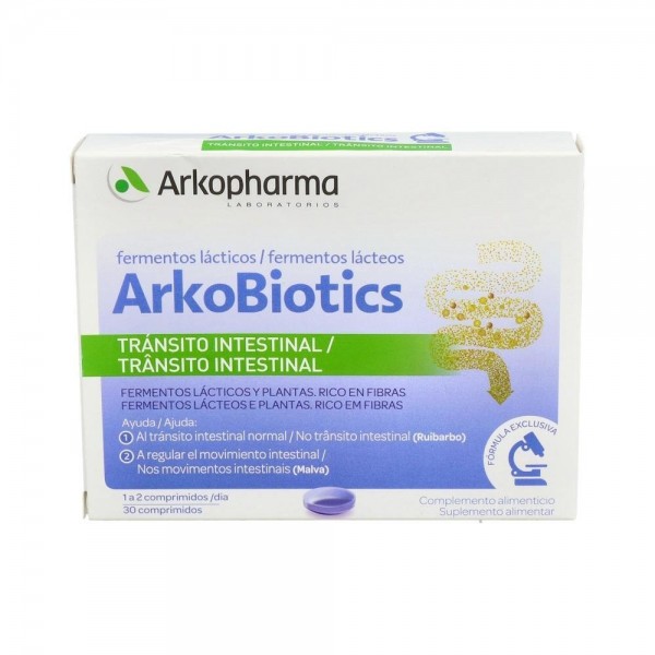 Arkobiotics Trans Bienestar Intestinal 30 Comp