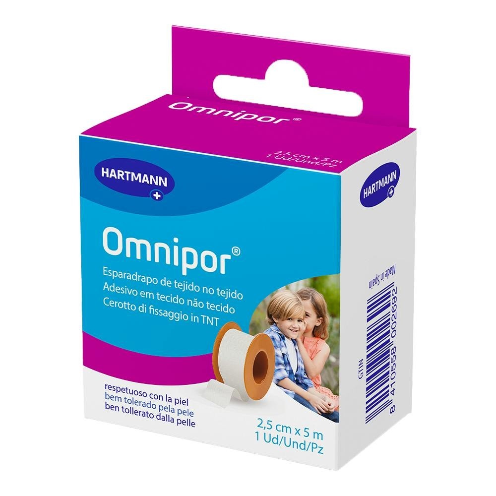 Omnipor 2,5cmx5m 1 ud